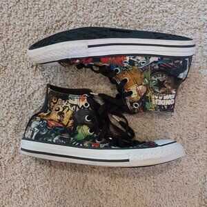 Converse 3 Boy Justice League Chuck Taylor Hi Top Superman Batman Superhero Shoe